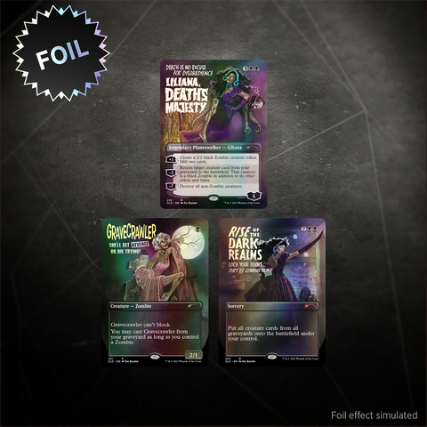 Secret Lair: Drop Series - Thrilling Tales of the Undead (Foil Edition).