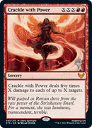 Crackle with Power (Promo Pack) (ESPAÑOL) [Strixhaven: School of Mages Promos]