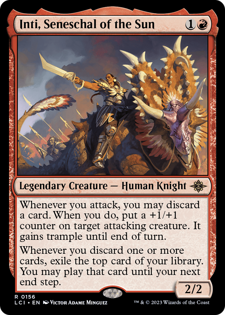Inti, Seneschal of the Sun (ESPAÑOL) [The Lost Caverns of Ixalan]