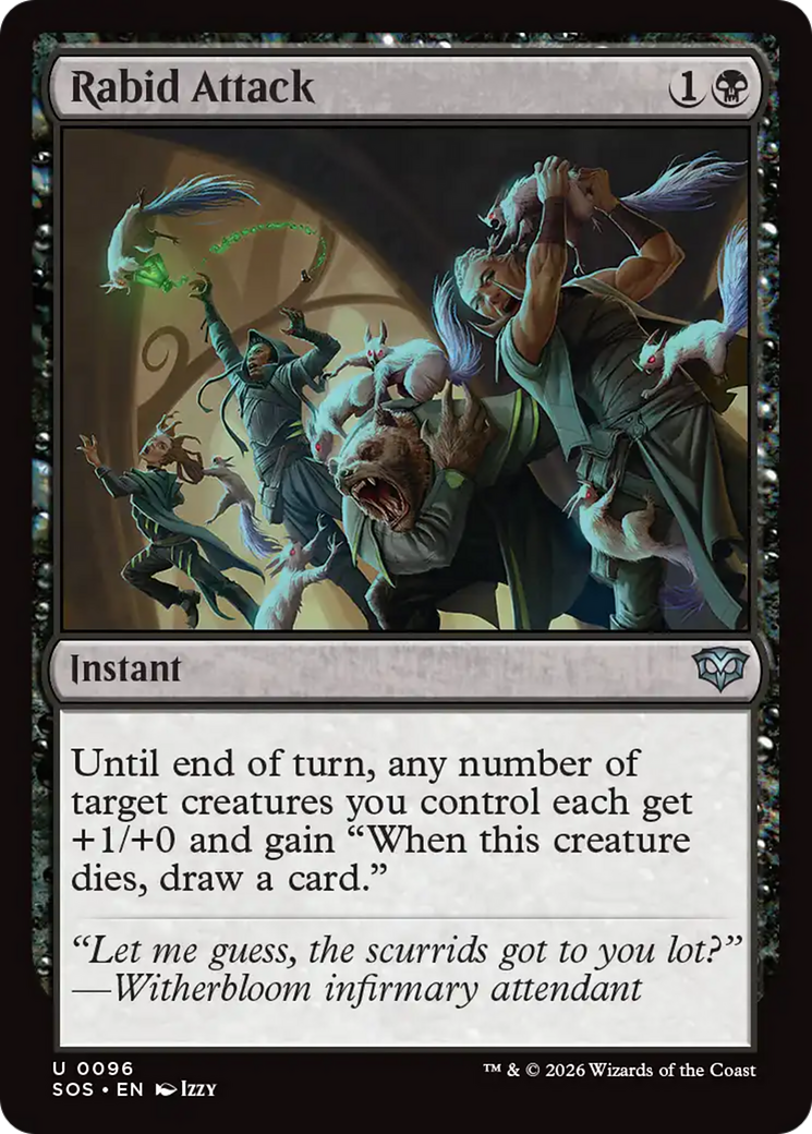 Rabid Attack [Secrets of Strixhaven]