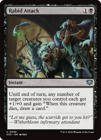 Rabid Attack [Secrets of Strixhaven]