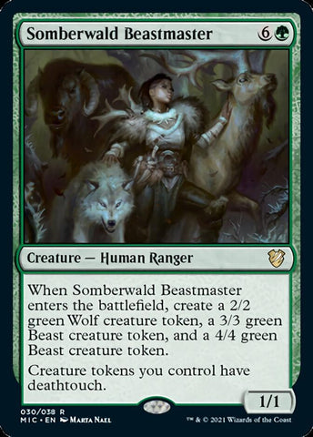 Somberwald Beastmaster (ESPAÑOL) [Innistrad: Midnight Hunt Commander]