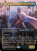 Will, Scion of Peace (ESPAÑOL) (Borderless Alternate Art) [Wilds of Eldraine]