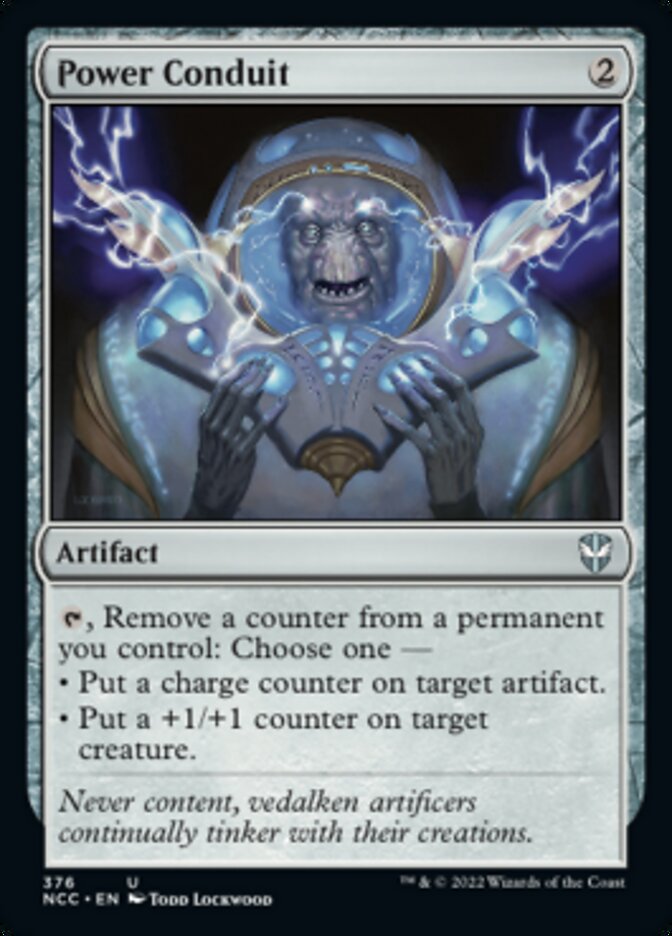 Power Conduit [Streets of New Capenna Commander] [ESPAÑOL]