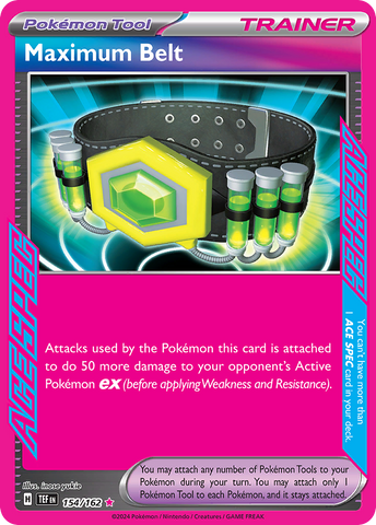 Maximum Belt (154/162) [Scarlet & Violet: Temporal Forces]