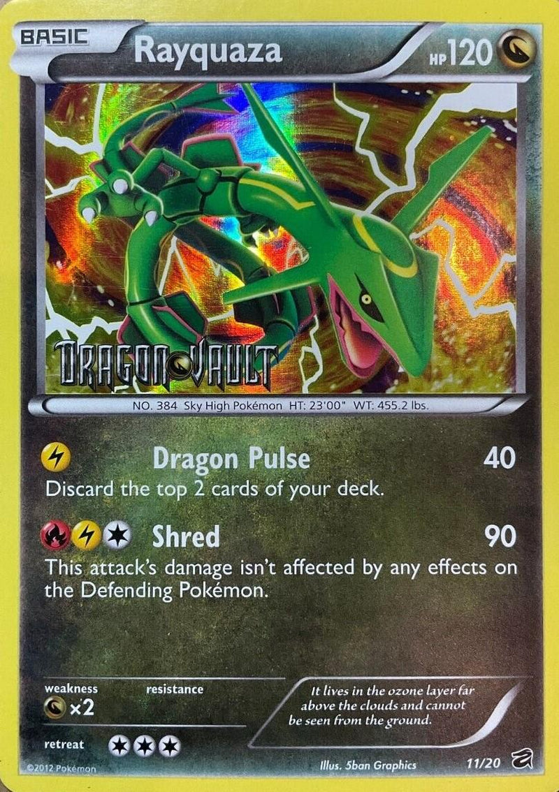 Rayquaza [Stamped] (11/20) [Black & White: Dragon Vault]