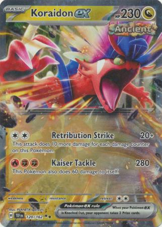 Koraidon ex (120/162) [Scarlet & Violet: Temporal Forces]