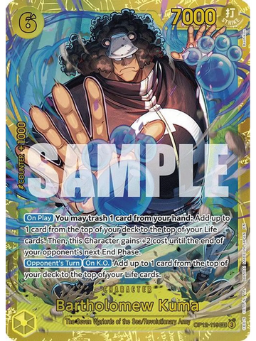 Bartholomew Kuma [Legacy of the Master]