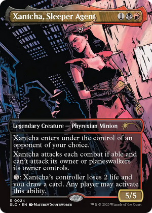 Xantcha, Sleeper Agent. [Secret Lair Countdown Kit]
