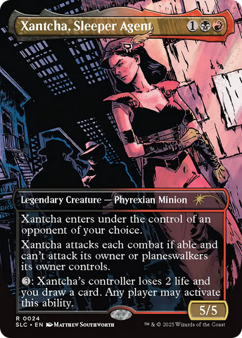 Xantcha, Sleeper Agent. [Secret Lair Countdown Kit]