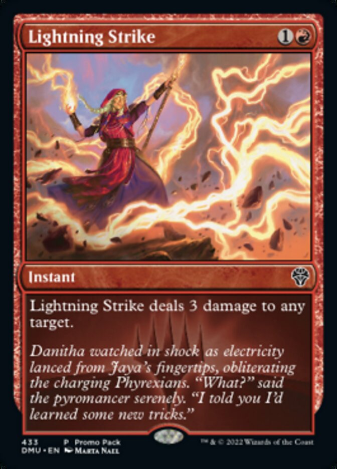 Lightning Strike (Promo Pack) [Dominaria United Promos] [ESPAÑOL]