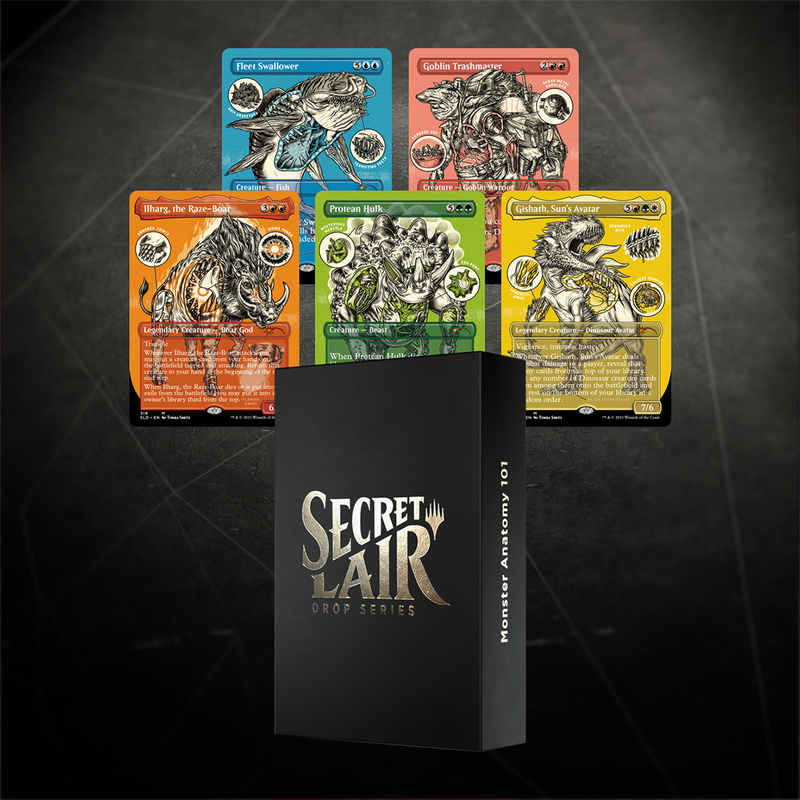 Secret Lair: Drop Series - Monster Anatomy 101.