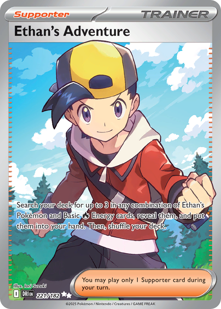 Ethan's Adventure (221/182) [Scarlet & Violet: Destined Rivals]
