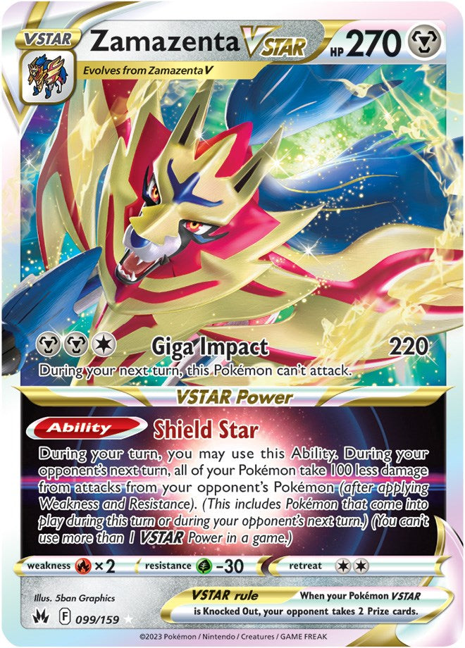 Zamazenta VSTAR (099/159) [Sword & Shield: Crown Zenith] [ESPAÑOL]