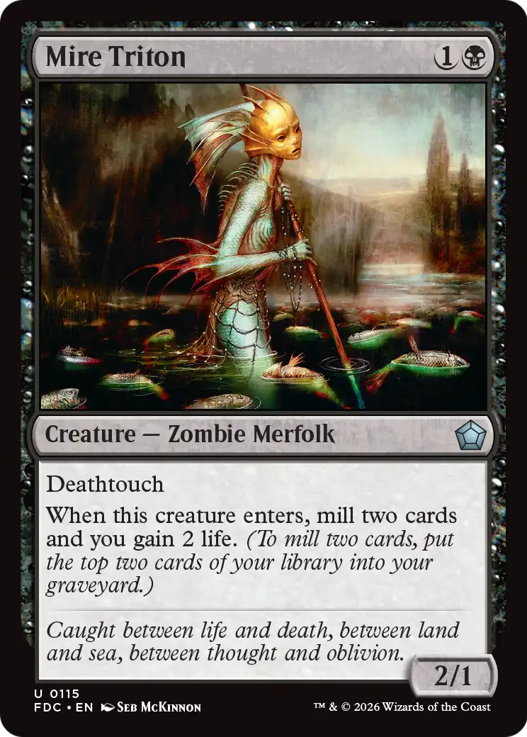 Mire Triton [Foundations Commander]