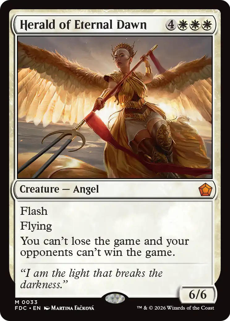 Herald of Eternal Dawn [Foundations Commander]