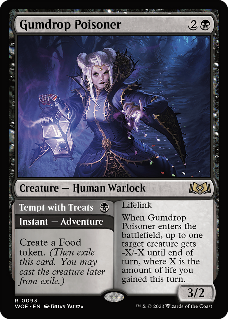 Gumdrop Poisoner // Tempt with Treats (ESPAÑOL) [Wilds of Eldraine]