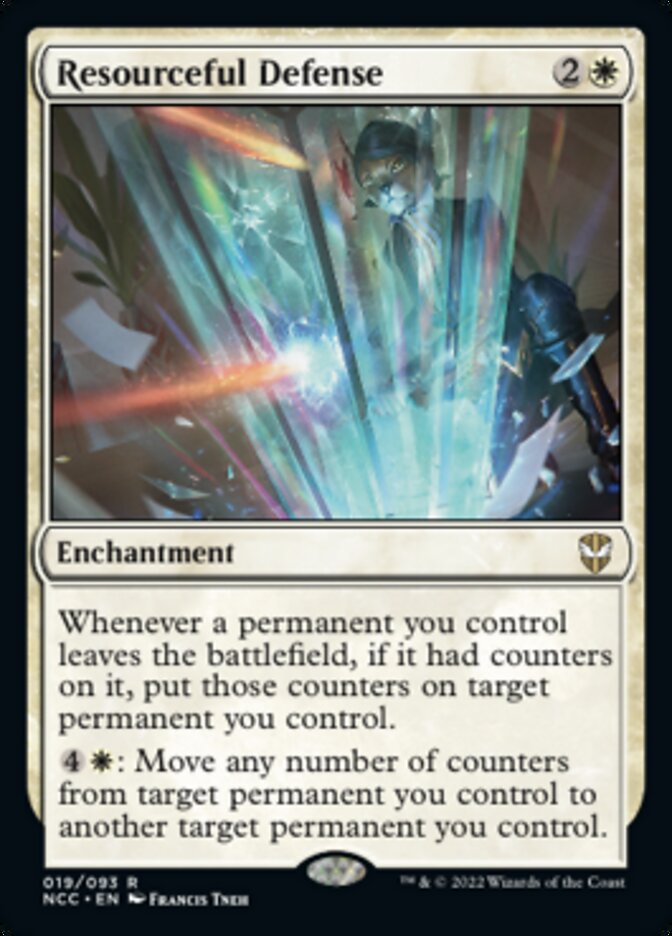 Resourceful Defense [Streets of New Capenna Commander] [ESPAÑOL]