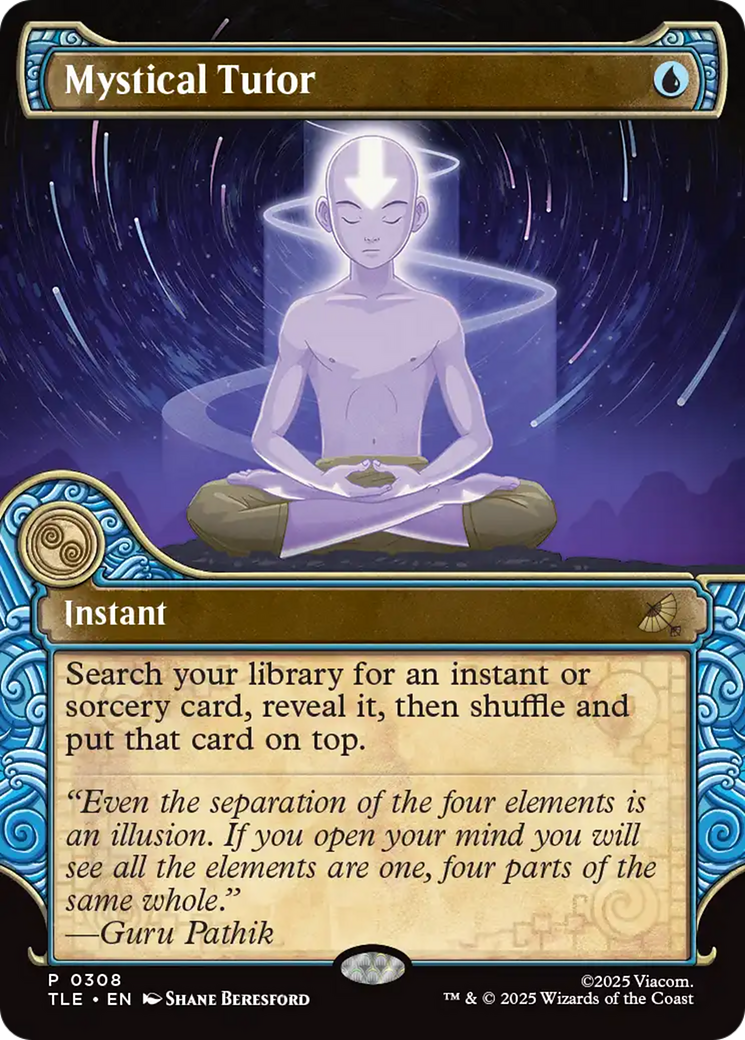 Mystical Tutor (Showcase) [Avatar: The Last Airbender: Eternal-Legal]
