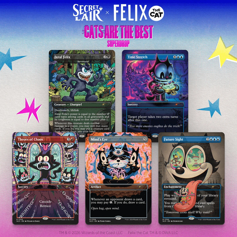 Preventa Secret Lair x Felix the Cat: Magic Bag of Tricks