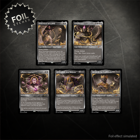 Secret Lair: Drop Series - Read the Fine Print (Foil Etched Edition).