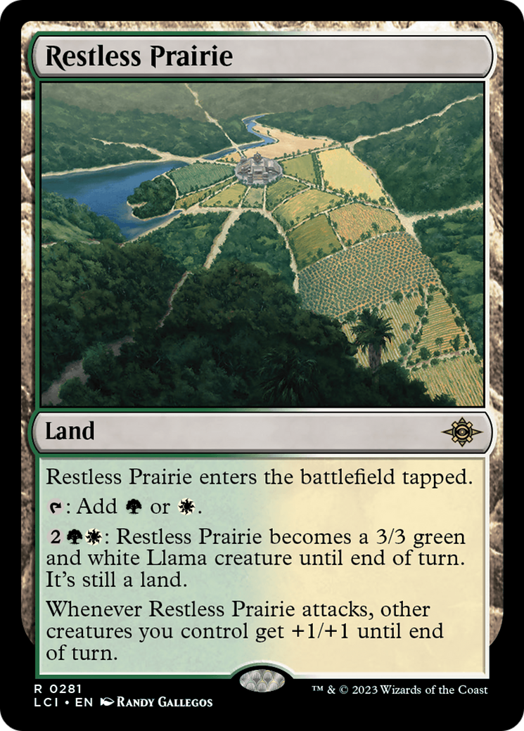 Restless Prairie (ESPAÑOL) [The Lost Caverns of Ixalan]