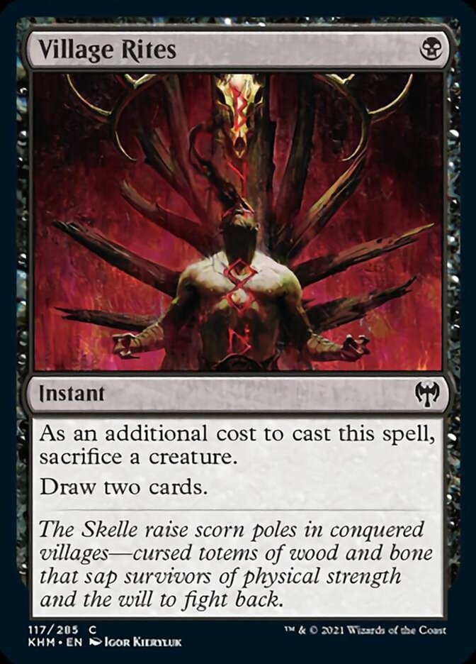 Village Rites (ESPAÑOL) [Kaldheim]