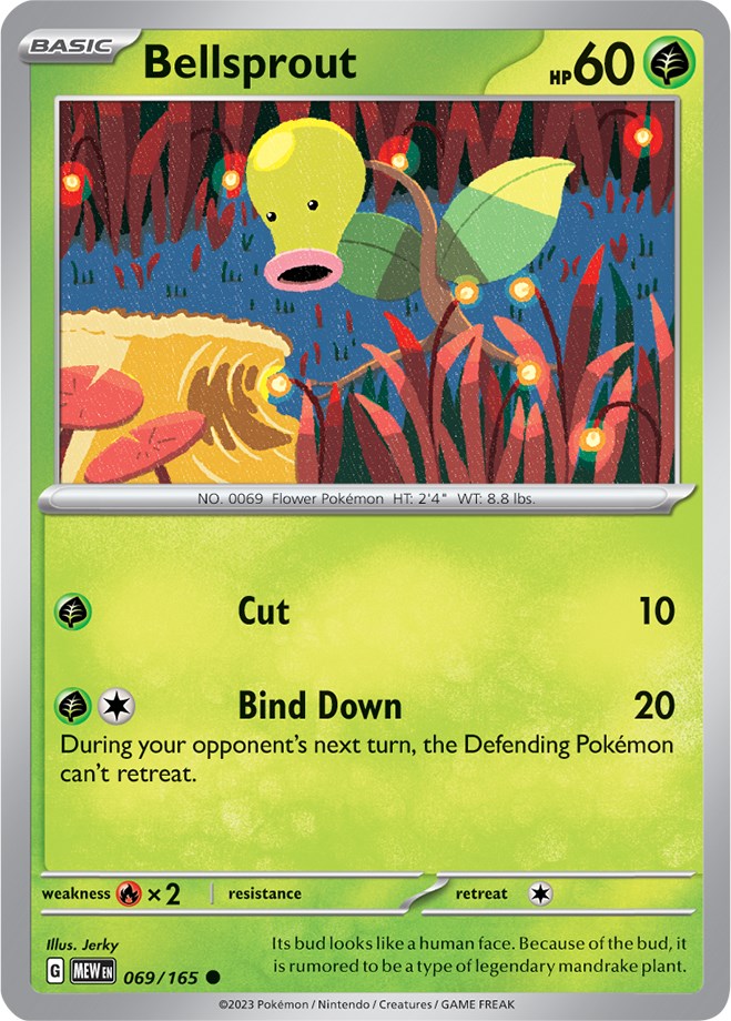 Bellsprout (069/165) (ESPAÑOL) [Scarlet & Violet: 151]