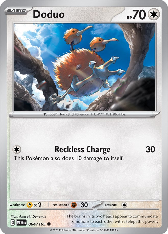 Doduo (084/165) (ESPAÑOL) [Scarlet & Violet: 151]