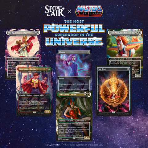 Preventa Secret Lair x Masters of the Universe™: She-Ra, Princess of Power
