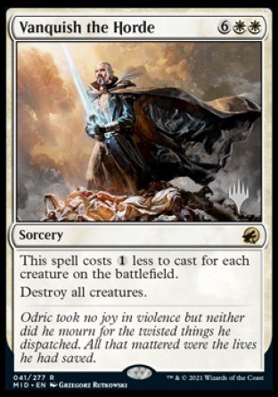 Vanquish the Horde (Promo Pack) (ESPAÑOL) [Innistrad: Midnight Hunt Promos]