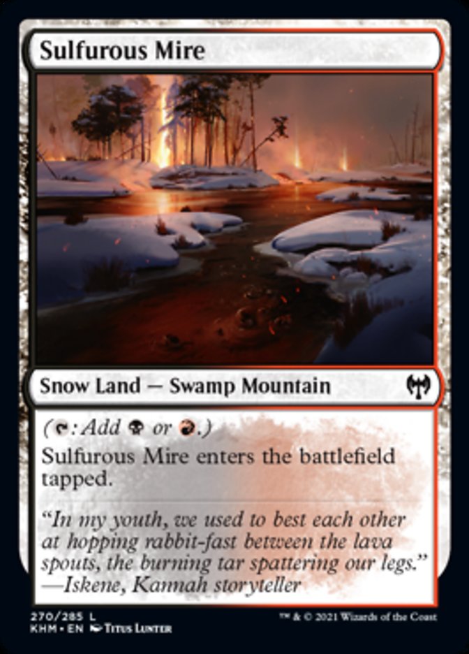 Sulfurous Mire (ESPAÑOL) [Kaldheim]