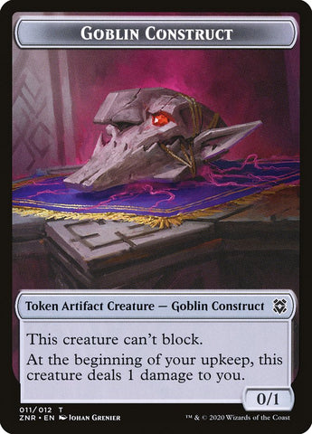 Goblin Construct Token (ESPAÑOL) [Zendikar Rising Tokens]