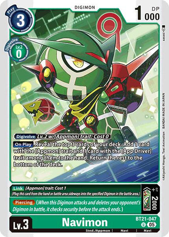 Navimon [BT21-047] [World Convergence]