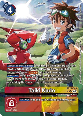 Taiki Kudo [BT21-083] (Alternate Art) [World Convergence]