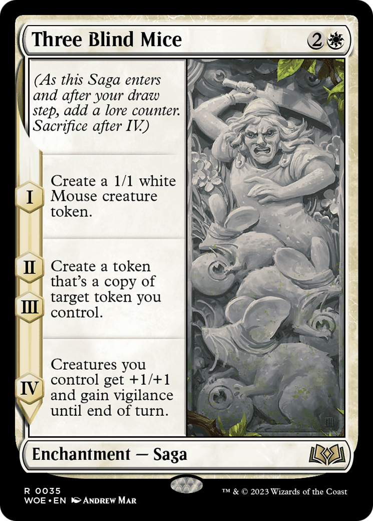 Three Blind Mice (ESPAÑOL) [Wilds of Eldraine]