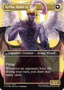 Kefka, Court Mage // Kefka, Ruler of Ruin (Borderless) (Surge Foil) [FINAL FANTASY]