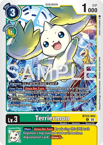 Terriermon [BT22-043] [Cyber Eden]