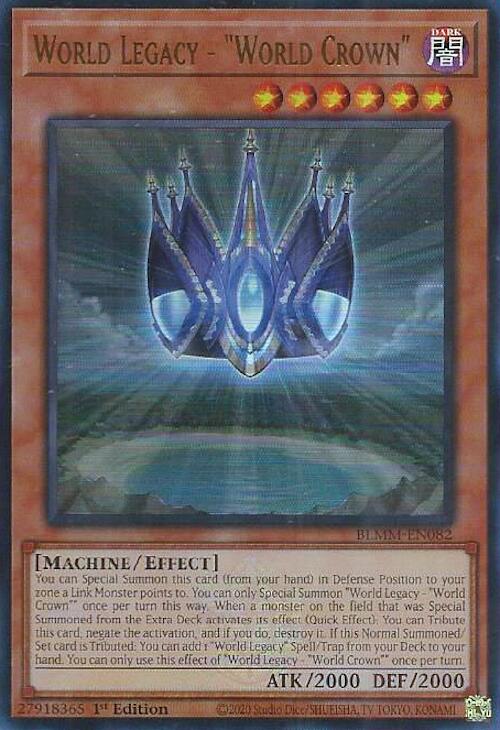 World Legacy - "World Crown" [BLMM-EN082] Ultra Rare