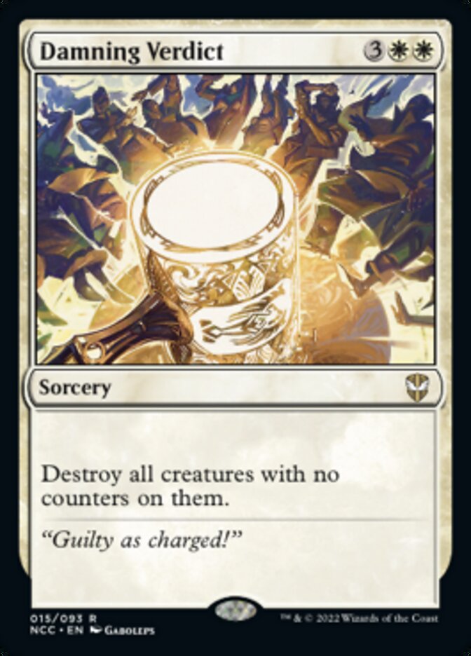 Damning Verdict [Streets of New Capenna Commander] [ESPAÑOL]