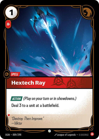 Hextech Ray - Origins (OGN) (009/298)