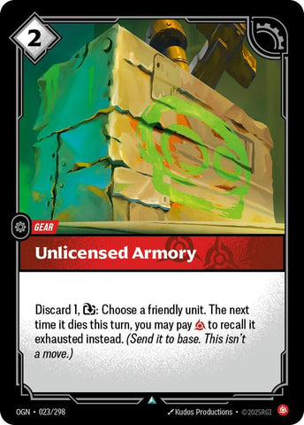 Unlicensed Armory - Origins (OGN) (023/298)