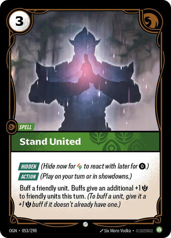 Stand United - Origins (OGN)