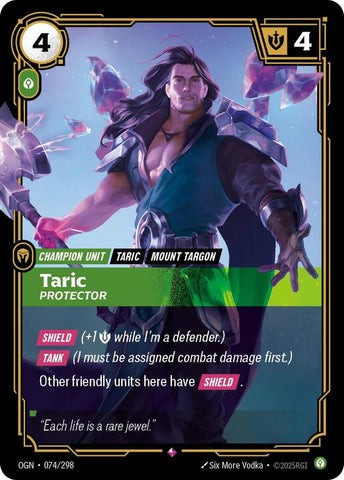 Taric - Protector - Origins (OGN) (074/298)