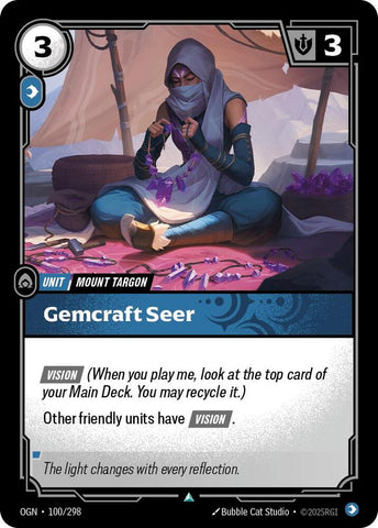 Gemcraft Seer - Origins (OGN) (100/298)