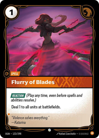 Flurry of Blades - Origins (OGN) (133/298)