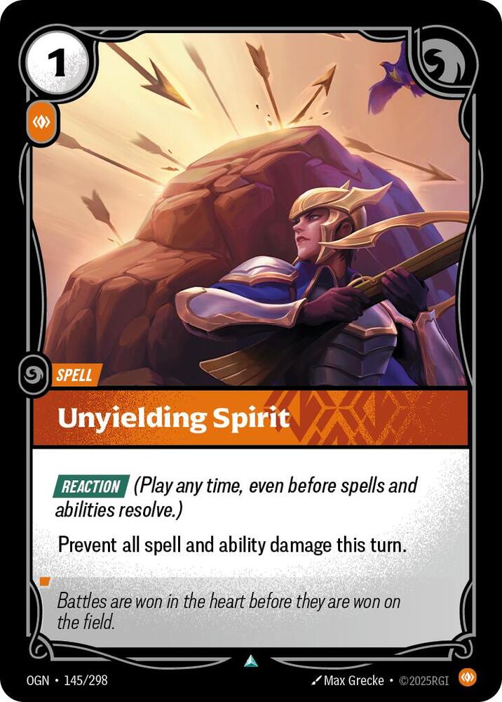 Unyielding Spirit - Origins (OGN) (145/298)