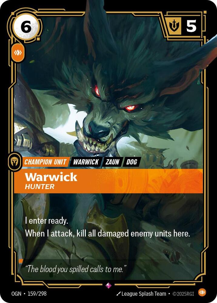 Warwick - Hunter - Origins (OGN) (156/298)