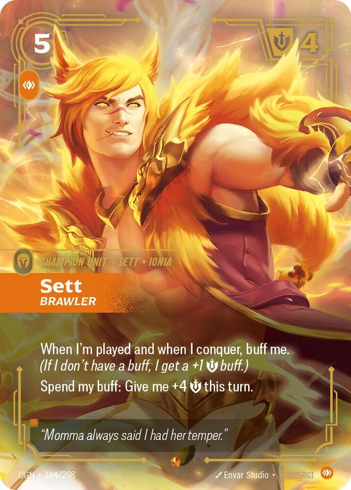 Sett - Brawler - Origins (OGN) (164/298)