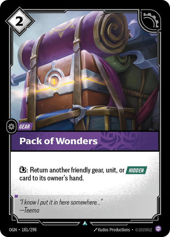 Pack of Wonders - Origins (OGN) (181/298)